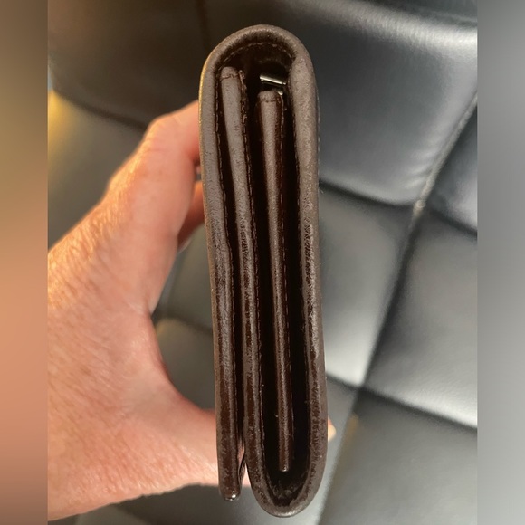 Authentic Fendi Zucca Canvas and Leather bifold 
Long Wallet - Picture 7 of 10